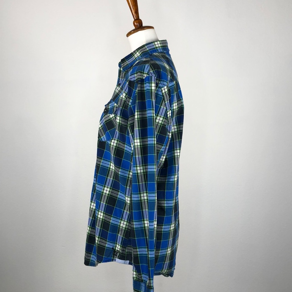 American Eagle Outfitters Plaid Button Down Shirt - Picture 2 of 5